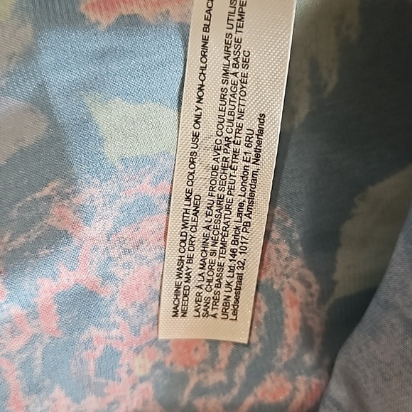 Free People Intimately Women Multicolor Flower Spaghetti straps  Tank top Size S - Picture 12 of 12